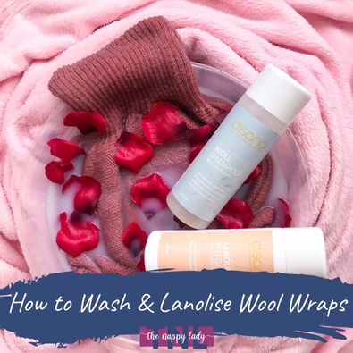How to wash and lanolise wool nappy wraps